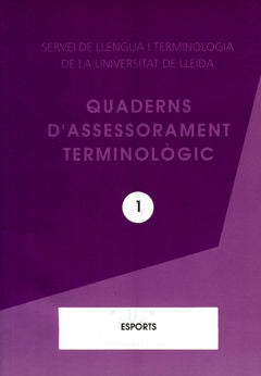 Quaderns d'assessorament terminològic., de AA.VV. | portada del libro