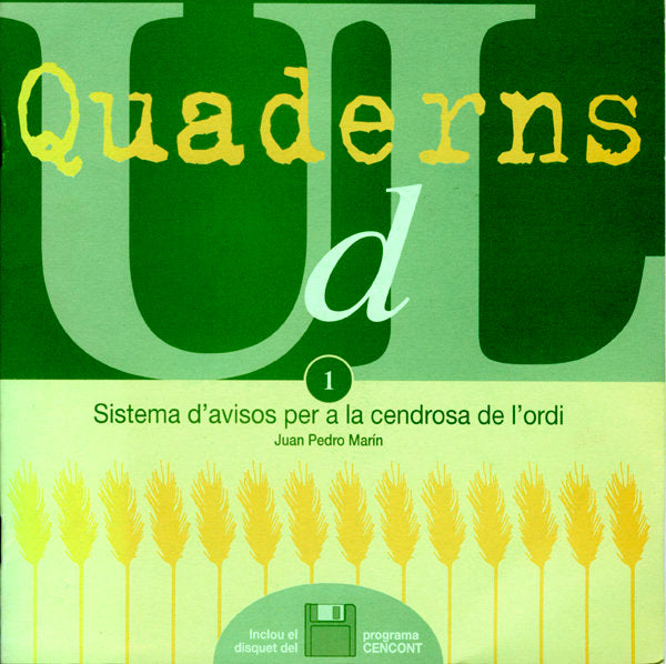 Sistema d'avisos per a la cendrosa de l'ordi., de Marín | portada del libro