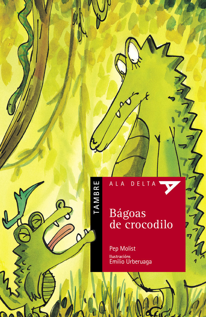 Bágoas de crocodilo, de Molist, Pep | portada del libro