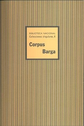 Corpus Barga | portada del libro