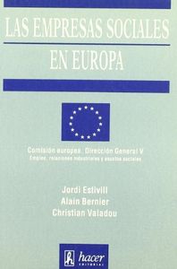 EMPRESAS SOCIALES EN EUROPA,LAS, de Estivill, Jordi | portada del libro