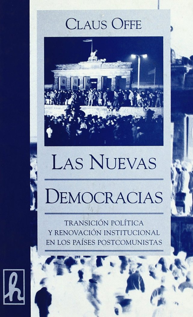 NUEVAS DEMOCRACIAS TRANSICION POLITICA RENOVA.LAS, de Offe, Claus | portada del libro