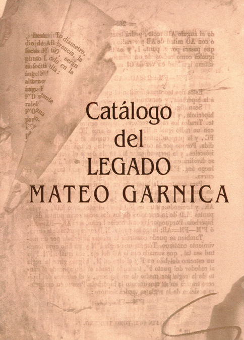Catálogo del Legado Mateo Garnica, de León | portada del libro