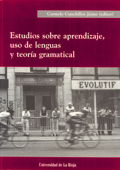 Estudios sobre aprendizaje, uso de lenguas y teoría gramatical, de Molina Valero | portada del libro