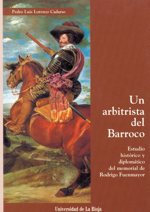 Un arbitrista del Barroco, de Lorenzo Cadarso | portada del libro