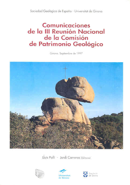 Comunicaciones de la III Reunión Nacional de la Comisión de Patrimonio Geológico, de Varios autores | portada del libro