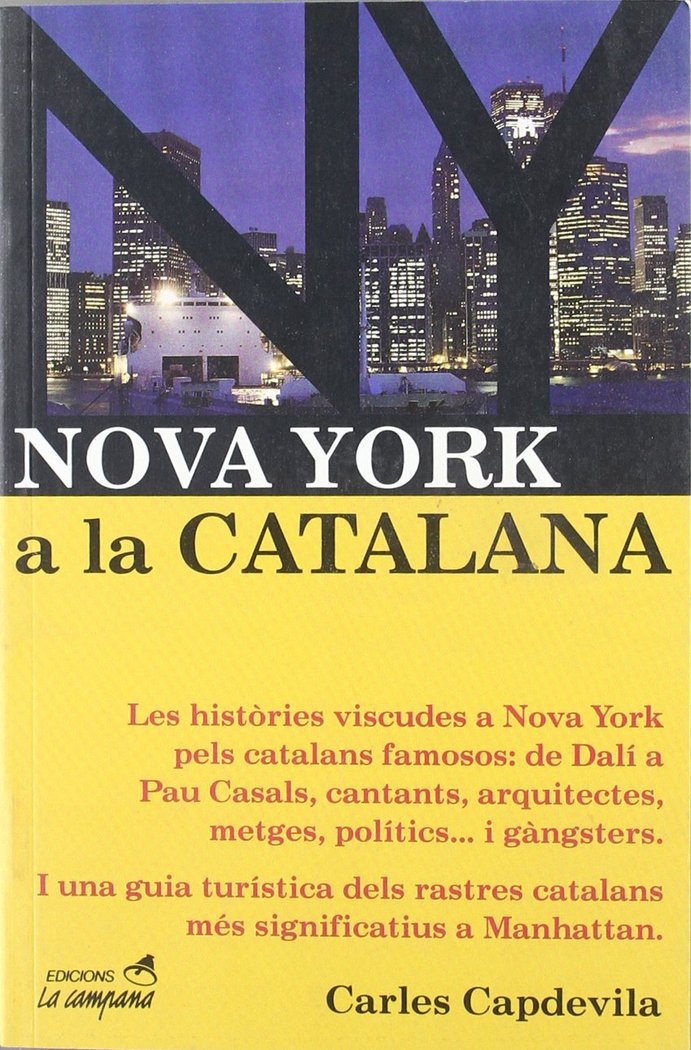 Nova York a la catalana, de CAPDEVILA, CARLES | portada del libro
