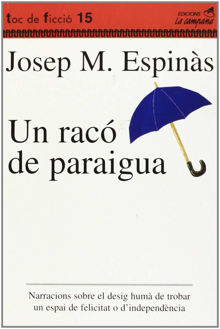 Un racó de paraigua, de Espinàs, Josep Maria | portada del libro