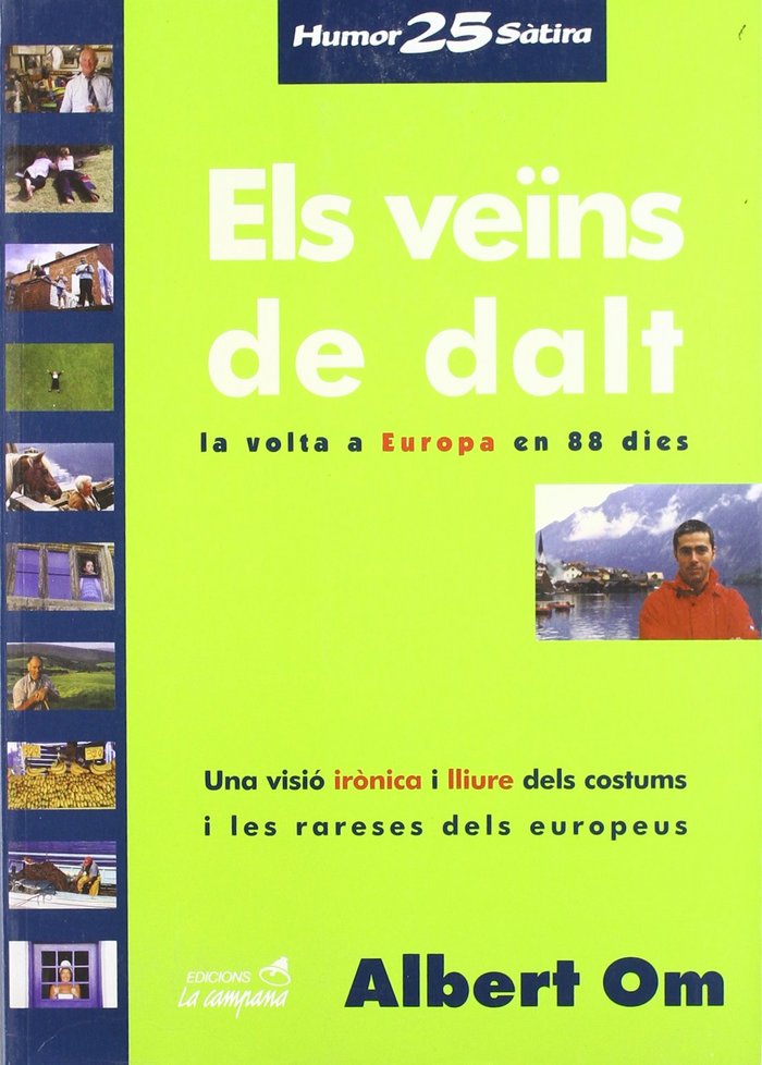 ELS DIES VEINS DE DALT, LA VOLTA A EUROPA EN 88, de OM FERRER, ALBERT | portada del libro