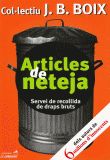 ARTICLES DE NETEJA, de COLÚLECTIU J.B.BOIX | portada del libro