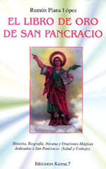 El libro de oro de san pancracio, de Ramón | portada del libro