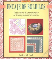 LIBRO DE ENCAJE DE BOLILLOS, de COOK | portada del libro
