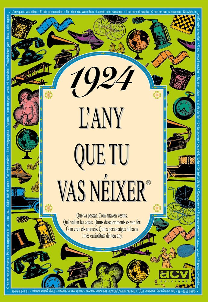 1924 L'any que tu vas néixer, de Collado Bascompte, Rosa | portada del libro