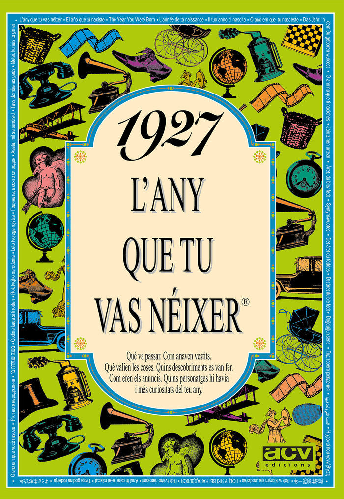 1927 L'any que tu vas néixer, de Collado Bascompte, Rosa | portada del libro