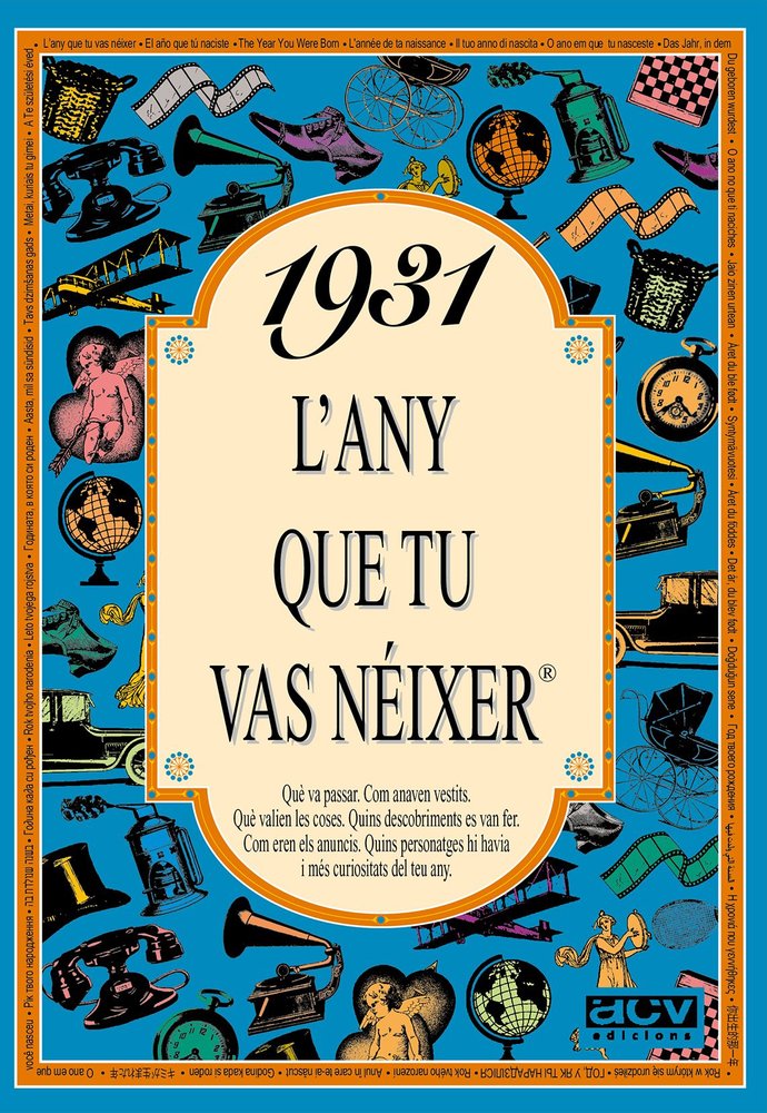 1931 L'any que tu vas néixer, de Collado Bascompte, Rosa | portada del libro