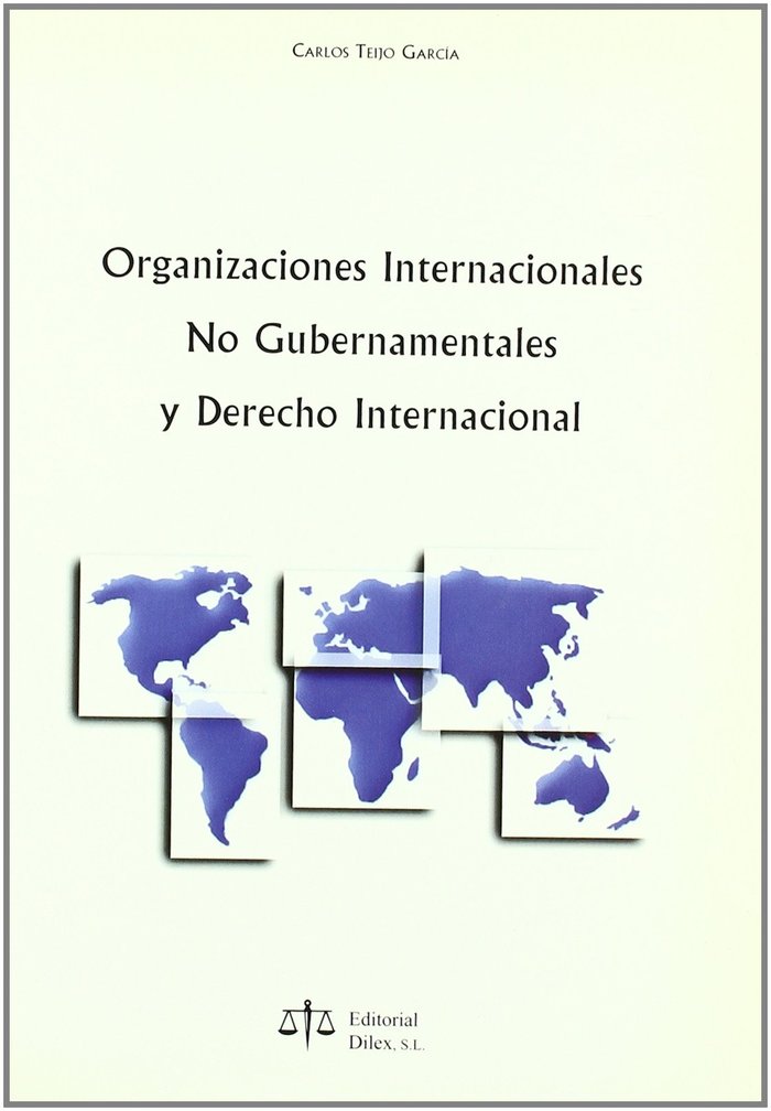 Organizaciones Internacionales no gubernamentales y Derecho Internacional | portada del libro