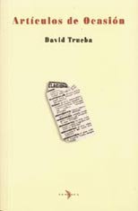 ARTICULOS DE OCASION, de Trueba | portada del libro