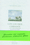 CON LOS OJOS CERRADOS, de Hernández Mancha | portada del libro