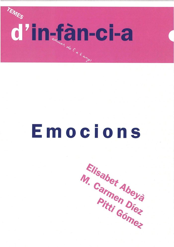 Emocions, de Abeyà Lafontana, Elisabet | portada del libro