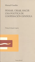 PENSAR CREAR HACER UNA POLITIC, de Guedán Menéndez | portada del libro