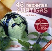 45 RECETAS CON ORTIGAS, de Álvarez González, Martín | portada del libro