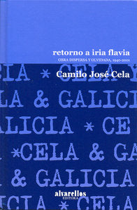 RETORNO A IRIA FLAVIA, de Cela, Camilo José | portada del libro