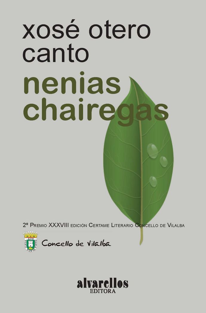 NENIAS CHAIREGAS, de Otero Canto | portada del libro