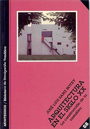 Arquitectura del siglo XX,, de Sanz Botey | portada del libro
