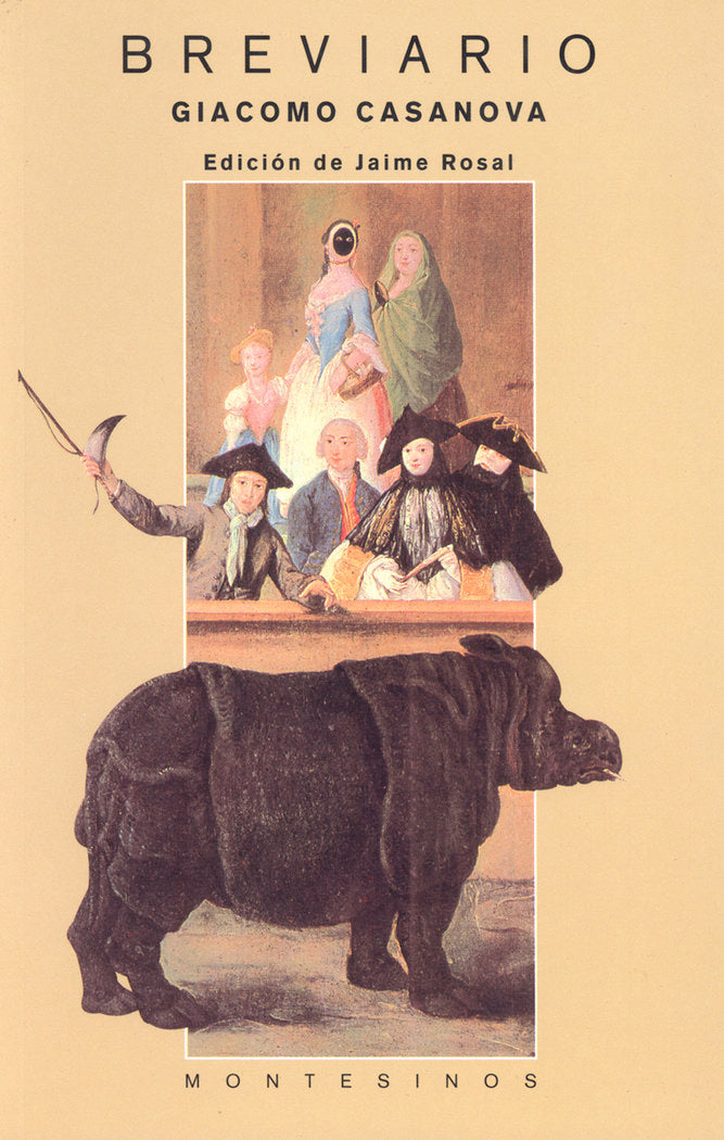 Breviario, de Casanova, Giacomo | portada del libro