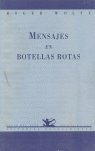 Mensajes en botellas rotas, de Wolfe, Roger | portada del libro