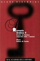 Romania Arábica II. Estudio de literatura., de Galmés de Fuentes, Álvaro | portada del libro