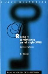 Razón y sentimiento en el siglo XVIII., de Iglesias Cano, María del Carmen | portada del libro