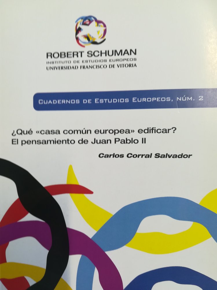 ¿Qué "casa común europea" edificar?: el pensamiento de Juan Pablo II, de Corral, Carlos | portada del libro