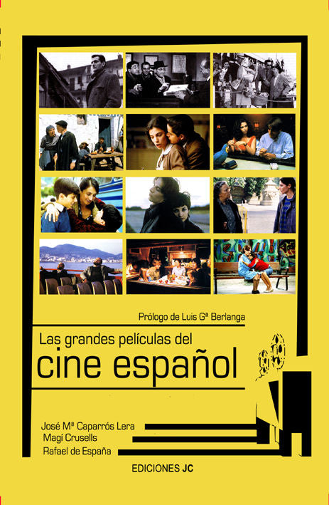 Las grandes películas del cine español, de Caparrós Lera, José Mª | portada del libro