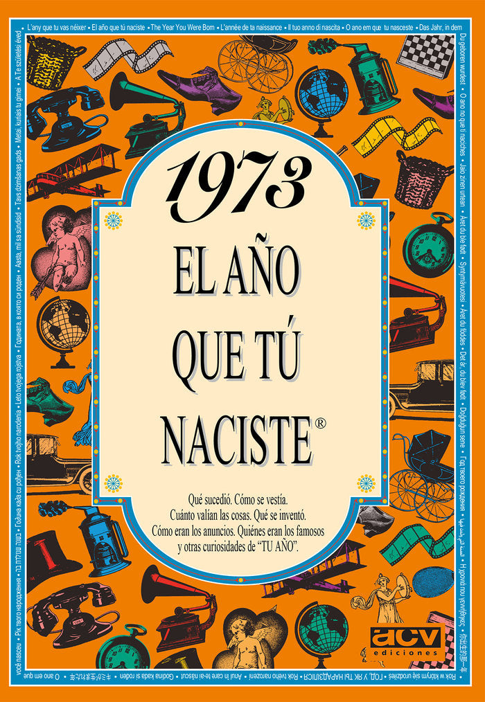 1973 El año que tu naciste, de Collado Bascompte, Rosa | portada del libro