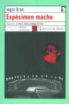 Espécimen macho, de Gran | portada del libro