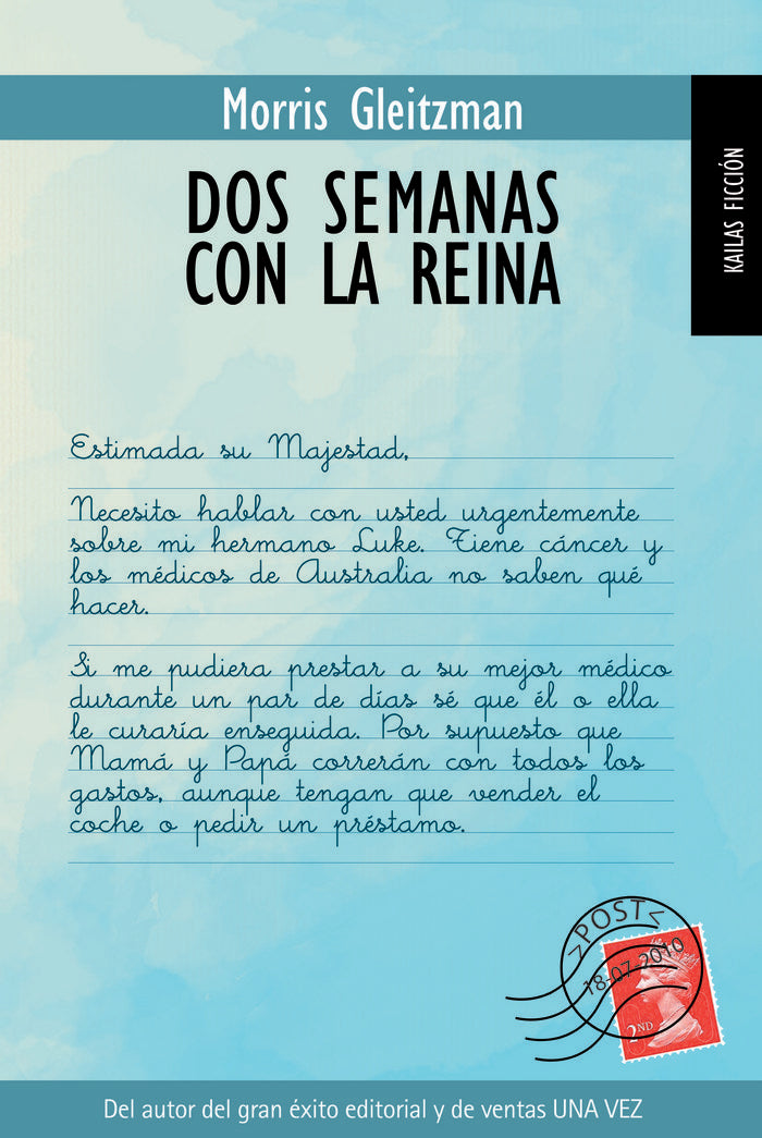 Dos semanas con la reina, de GLEITZMAN, MORRIS | portada del libro