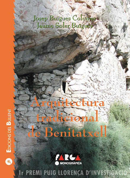 ARQUITECTURA TRADICIONAL DE BENITATXELL, de BUIGUES COLOMER, JOSEP | portada del libro