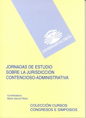 Jornadas de estudio sobre la jurisdicción contencioso administrativa, de Marta García Pérez | portada del libro