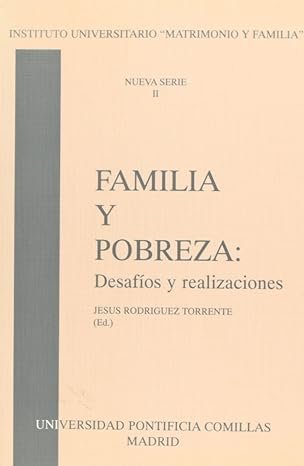 Familia y pobreza: desafios y realizaciones, de Varios autores | portada del libro