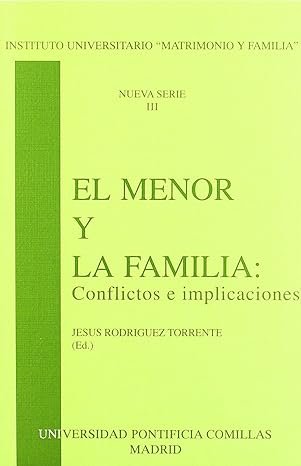 El menor y la familia: conflictos e implicaciones, de Varios autores | portada del libro