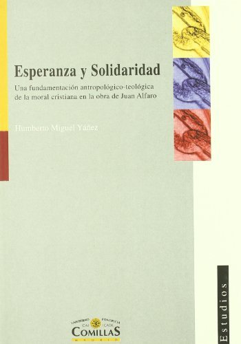 Esperanza y solidaridad, de Miguel Yáñez | portada del libro