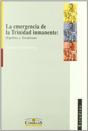 La emergencia de la Trinidad inmanente, de Uríbarri Bilbao | portada del libro