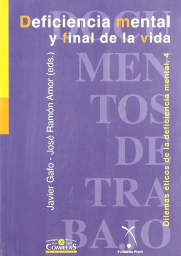 Deficiencia mental y final de la vida, de Varios autores | portada del libro