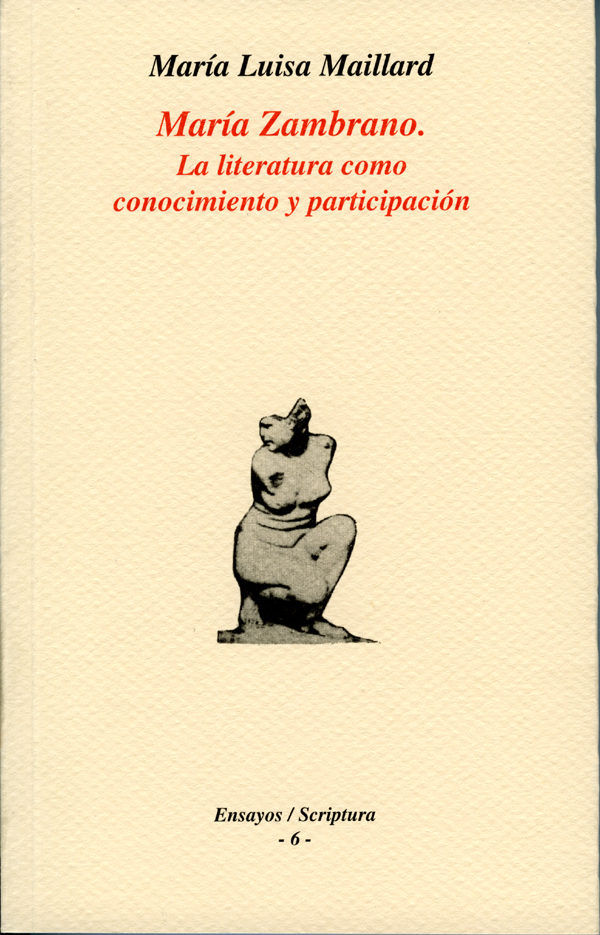 María Zambrano., de Maillard García | portada del libro