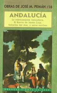 Andalucía, de Pemán, José María | portada del libro
