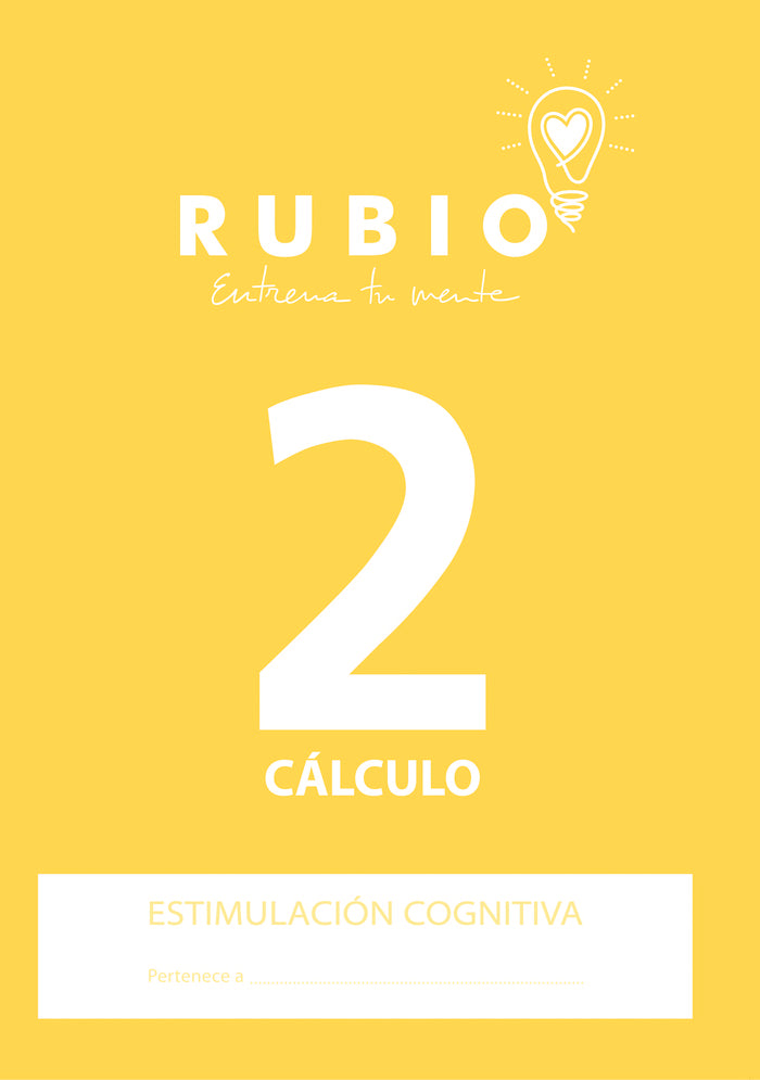 Estimulación cognitiva: cálculo 2, de Pedrosa Casado, Beatriz | portada del libro