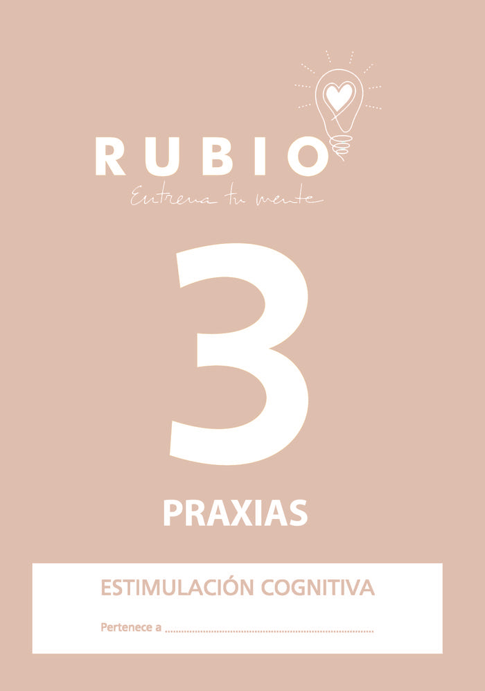 Estimulación cognitiva: praxias 3, de Pedrosa Casado, Beatriz | portada del libro