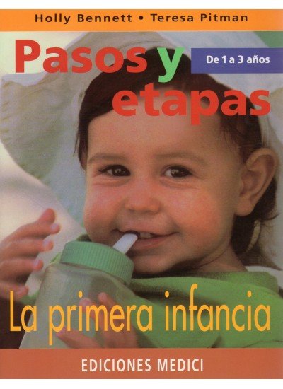 PASOS Y ETAPAS DE 1 A 3 AÑOS, de PITMAN | portada del libro