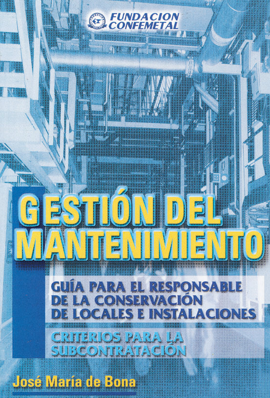 Gestión del mantenimiento, de de Bona | portada del libro